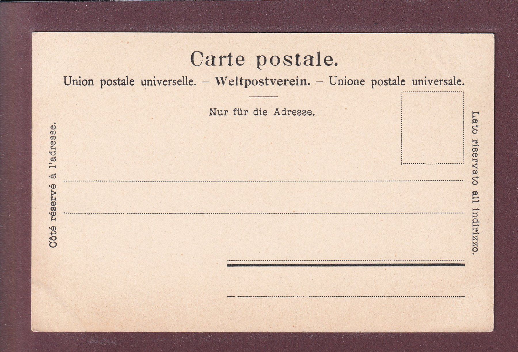 Cartoline postali: GORGES DU CHAUDERON - 1906 – Usato da Pully venduto da nicecards 1