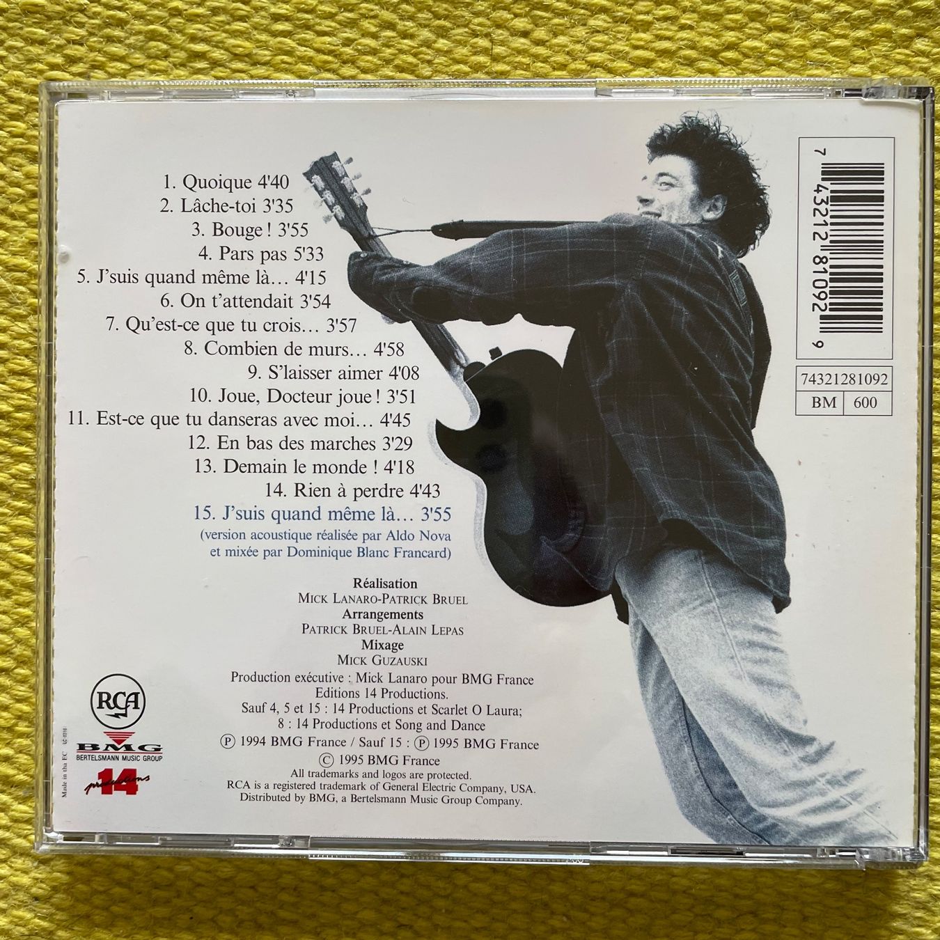 CDs: PATRICK BRUEL-BRUEL – Gebraucht aus Rorschacherberg von CD-Roli 1
