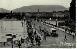 Genève Pont du Mont Blanc 1941