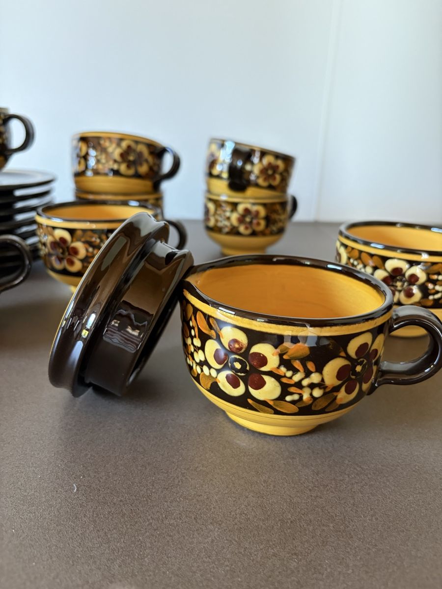 Set di piatti: Keramik Kaffeeset 7-teilig – Nuovo (secondo la descrizione) da Schwändi GL venduto da charly057 4