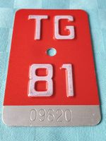 Velonummer TG 81