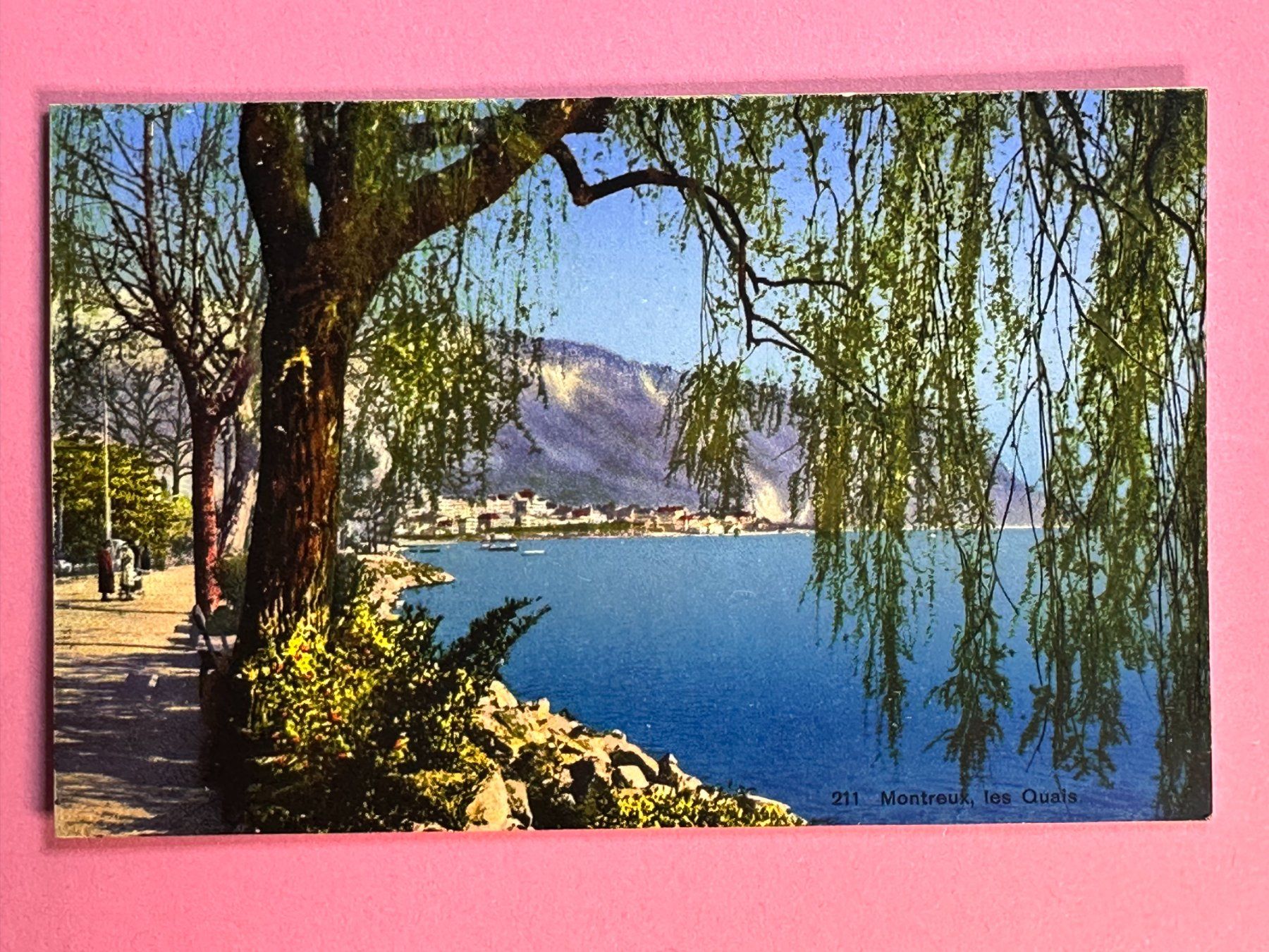 Cartoline postali: Montreux, les Quais – Usato da Steg VS venduto da danwer74