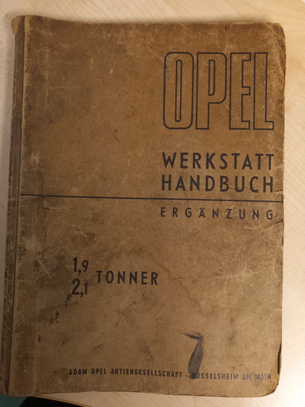 Libri: Oldtimer Werkstatthandbuch OPEL BLITZ 1966 Reparaturhandbuch – Usato da Dulliken venduto da Dullikenlerchclassic