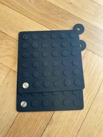 2 Blomus Topfuntersetzer / Topflappen aus Silikon