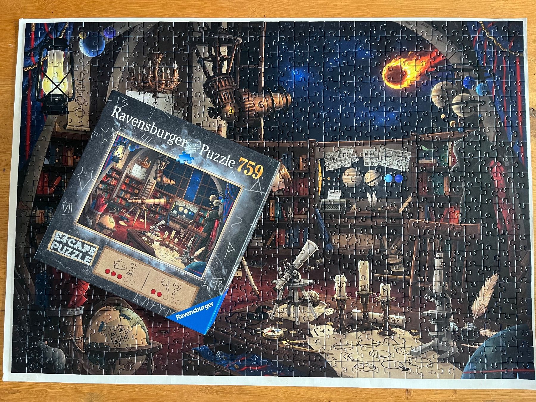 Ravensburger Puzzles: Ravensburger Escape Puzzle 759 Teile - Sternwarte – Gebraucht aus Zürich von Gurkis