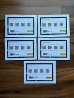 SWISS CRYPTO STAMPS ID 1-5 MATTERHORN BLANCHE SÄNTIS BERNINA