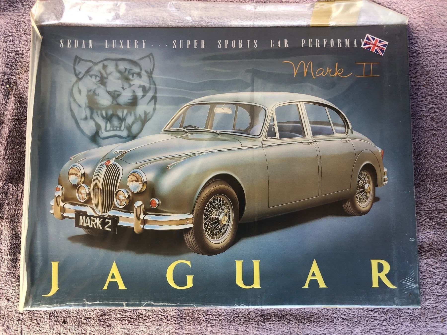 Ecriteaux: Jaguar mk 2 Oldtimer classic gb – Neuf (Voir description) à Reinach AG par rares75