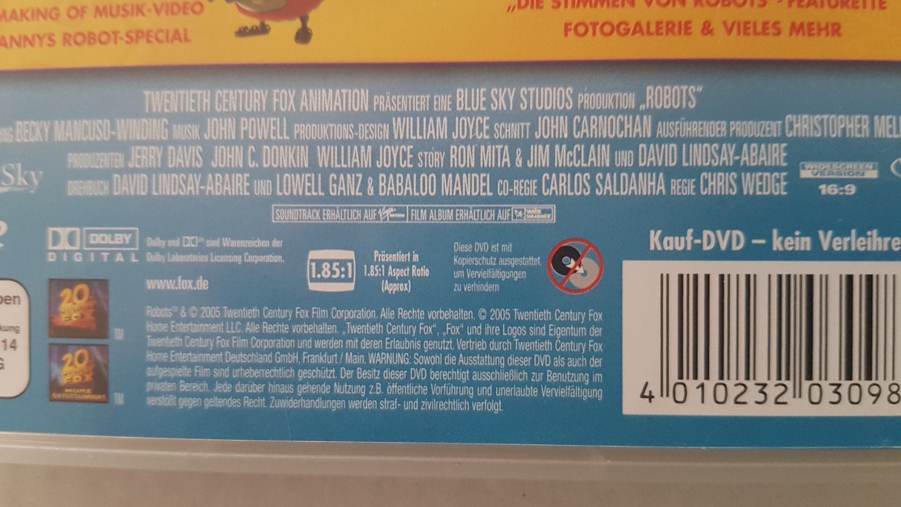 Tous les DVDs: DVD Robots – D'occasion à Oetwil am See par fineli2 1