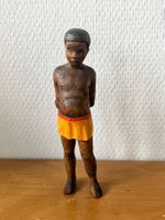 Junge stehend Huggler Krippenfigur Weihnacht 22 cm neuwertig