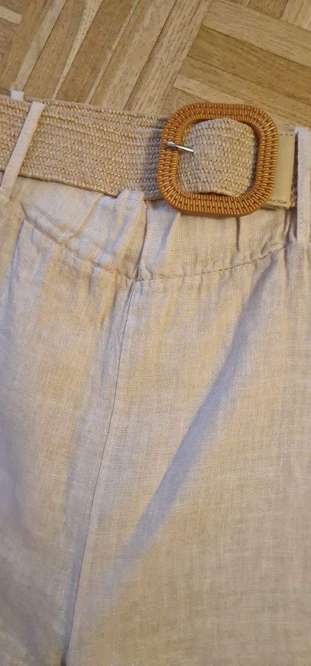 Pantaloni: 100% Leinen Hosen Gr 38 – Usato da St. Gallen venduto da mania03 1