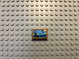 Lego Fliese 2x3 von Vincent van Gogh
