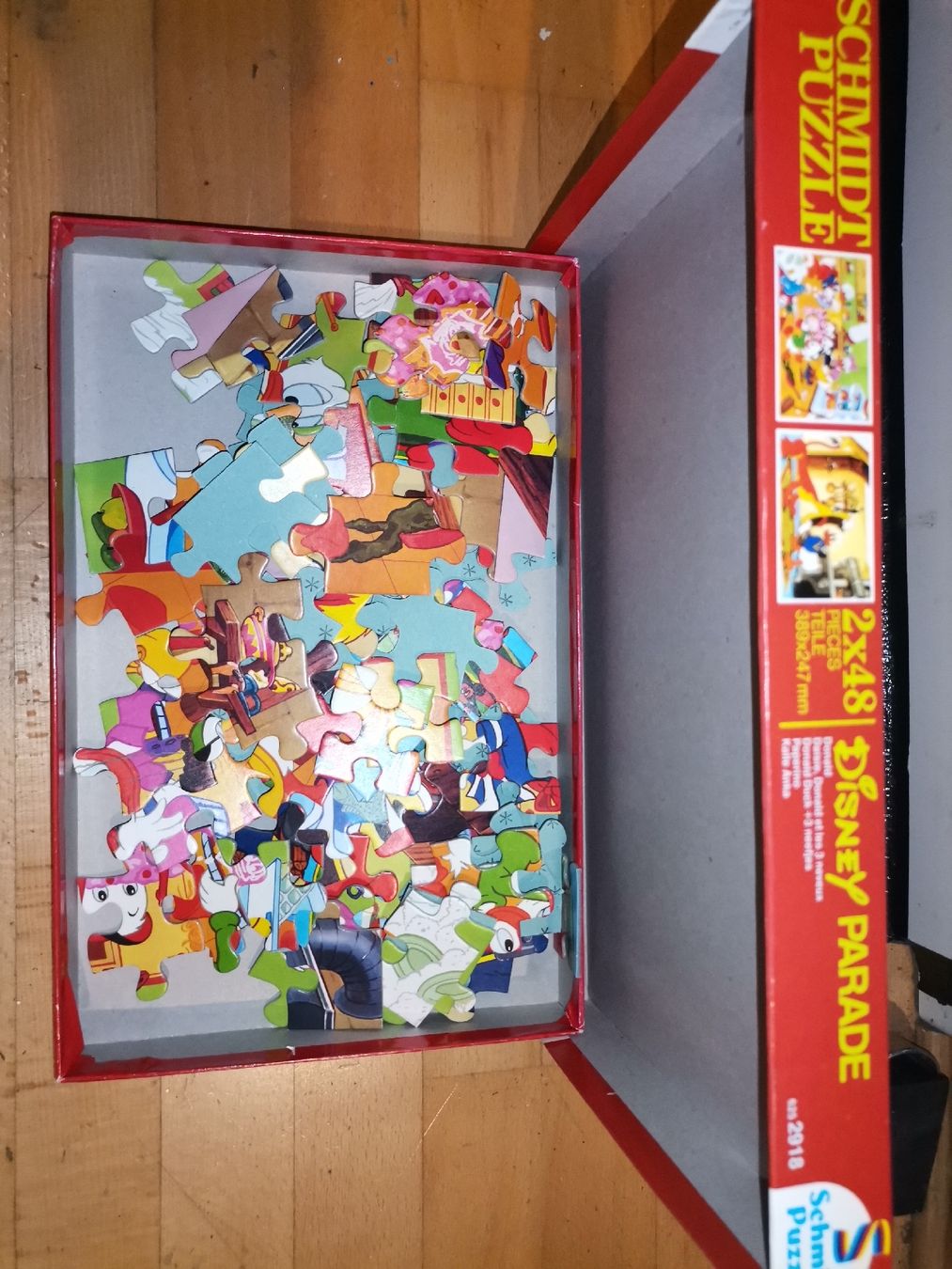 Disney Puzzle: Schmidt Puzzle Disney Parade 2x48 Teile - Komplett – Usato da St. Gallen venduto da Bir_Rer 2
