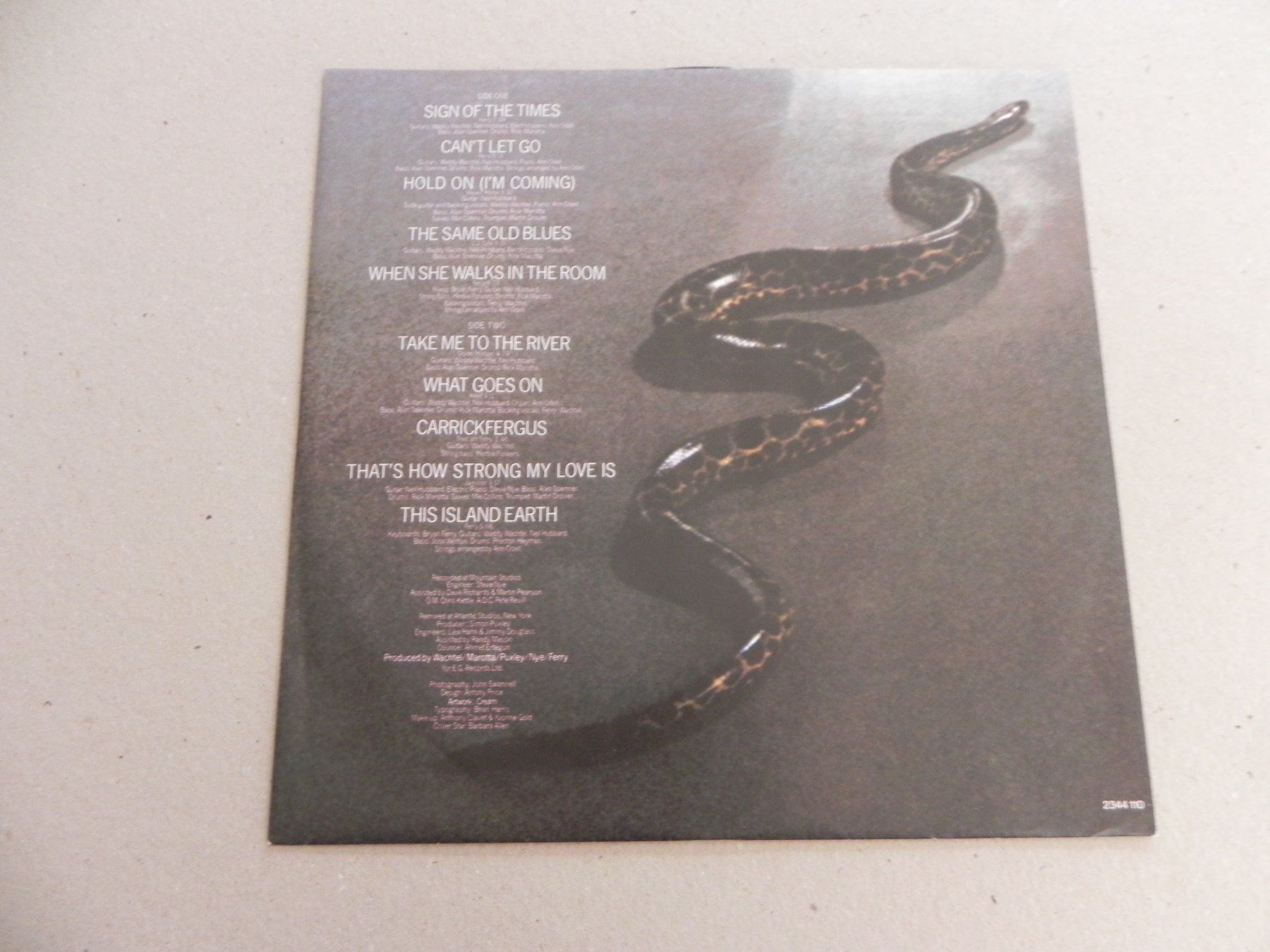 Dischi in vinile: LP brit. Rock Pop Roxy Music Bryan Ferry 1978 Bride Stripped – Usato da Siebnen venduto da krimsie 4
