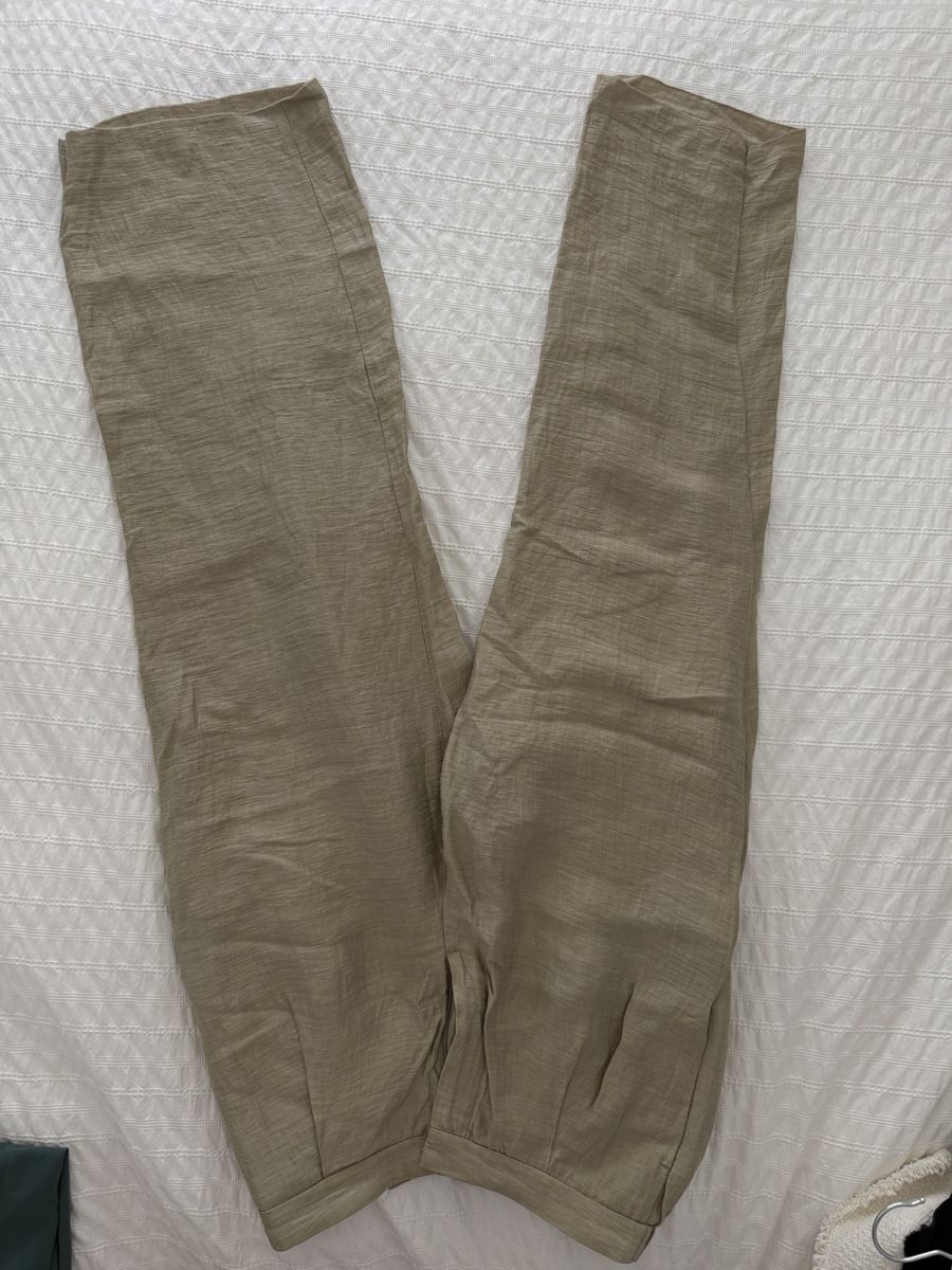 Massimo Dutti Pantaloni: Massimo Dutti Hose Damen Grösse 36 beige Leinen – Usato da Zürich venduto da sin_v92m 2