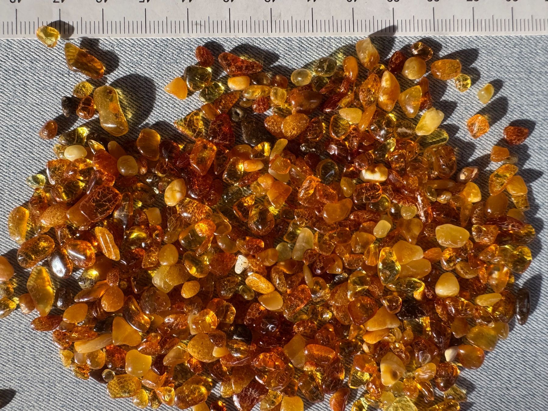 Fossili: Bernstein   LOT Amber   echt       zum Basteln – Nuovo e nell'imballaggio originale da Leuggern venduto da gemshow 4
