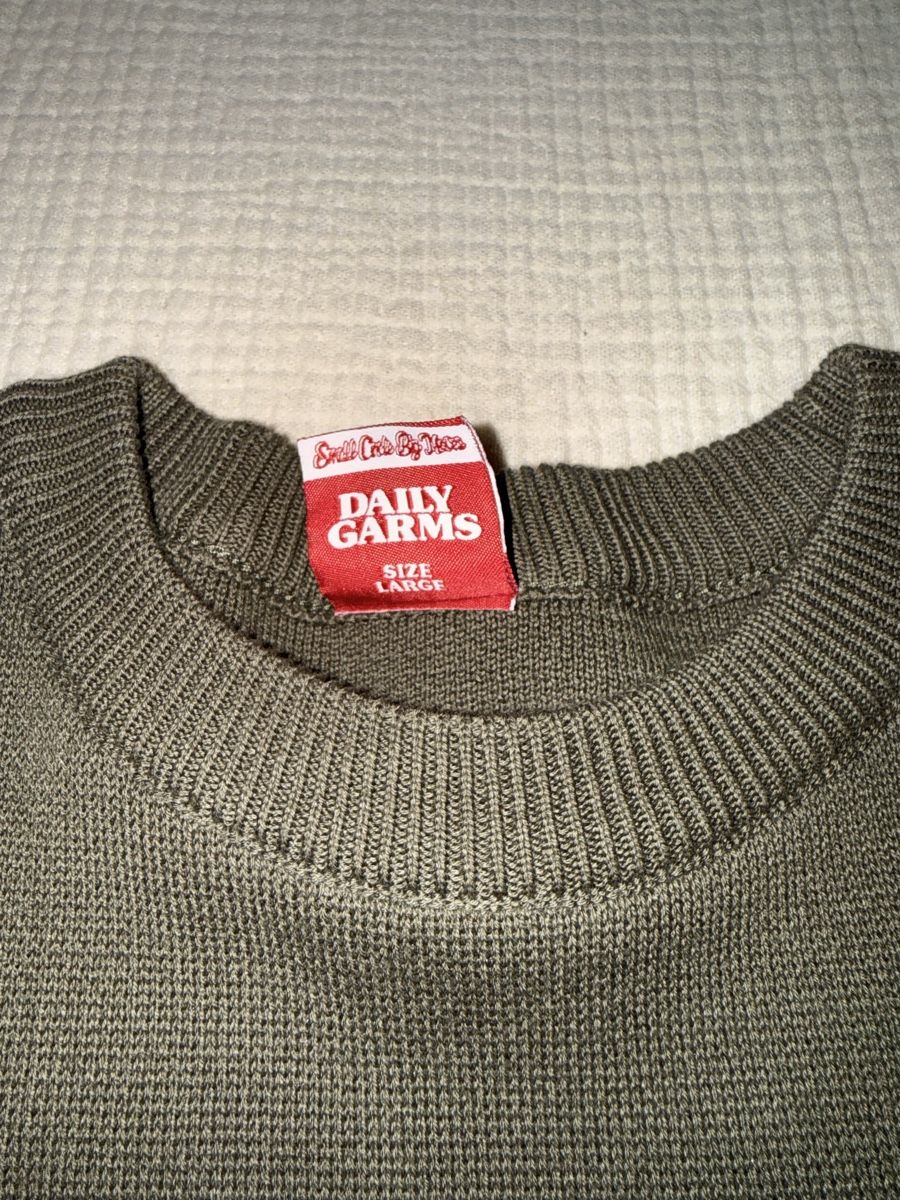 Maglioni & Felpe: Logo Knit Sweater [Olive] 99based – Nuovo (secondo la descrizione) da Zürich venduto da ramce48 1