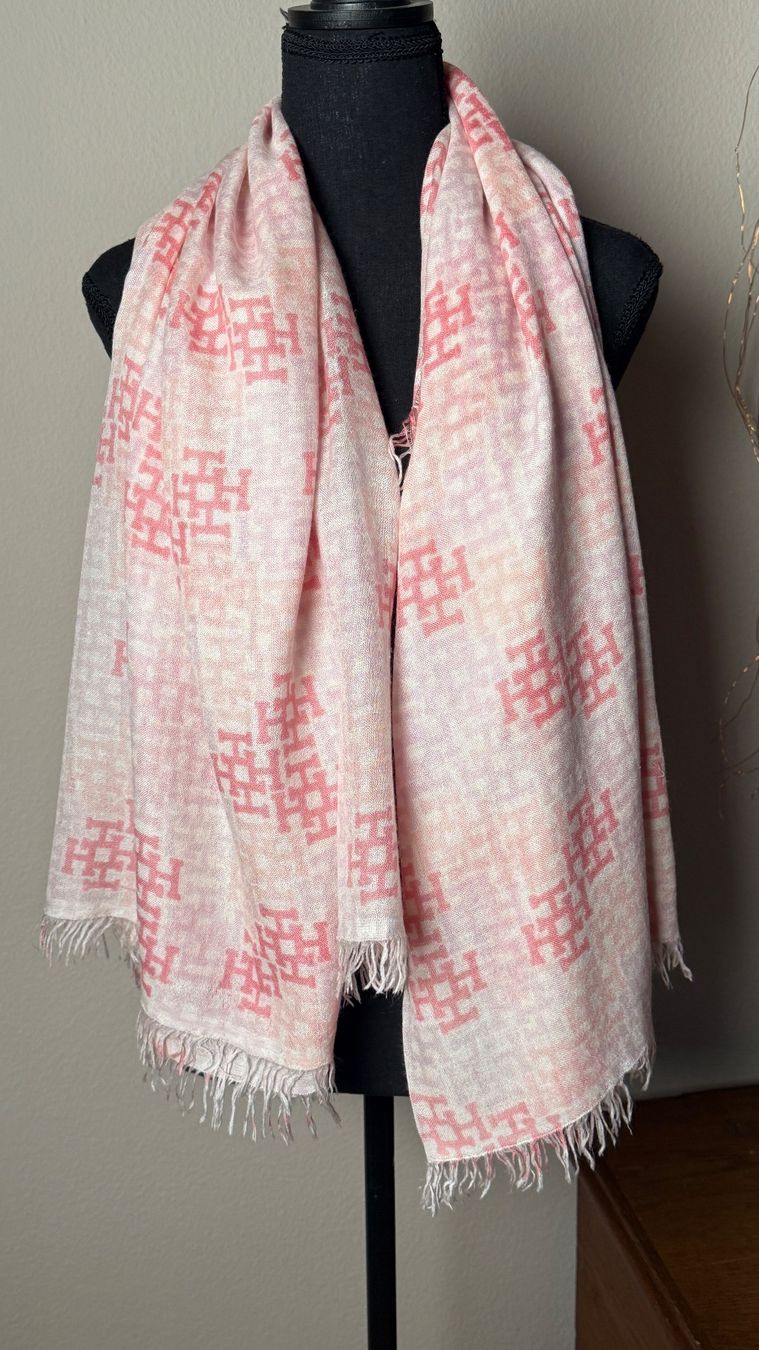 Hemisphere Foulard & Sciarpe: Schal Hemisphere rosa Monogramm 140x140cm – Usato da Birsfelden venduto da Nic21 4