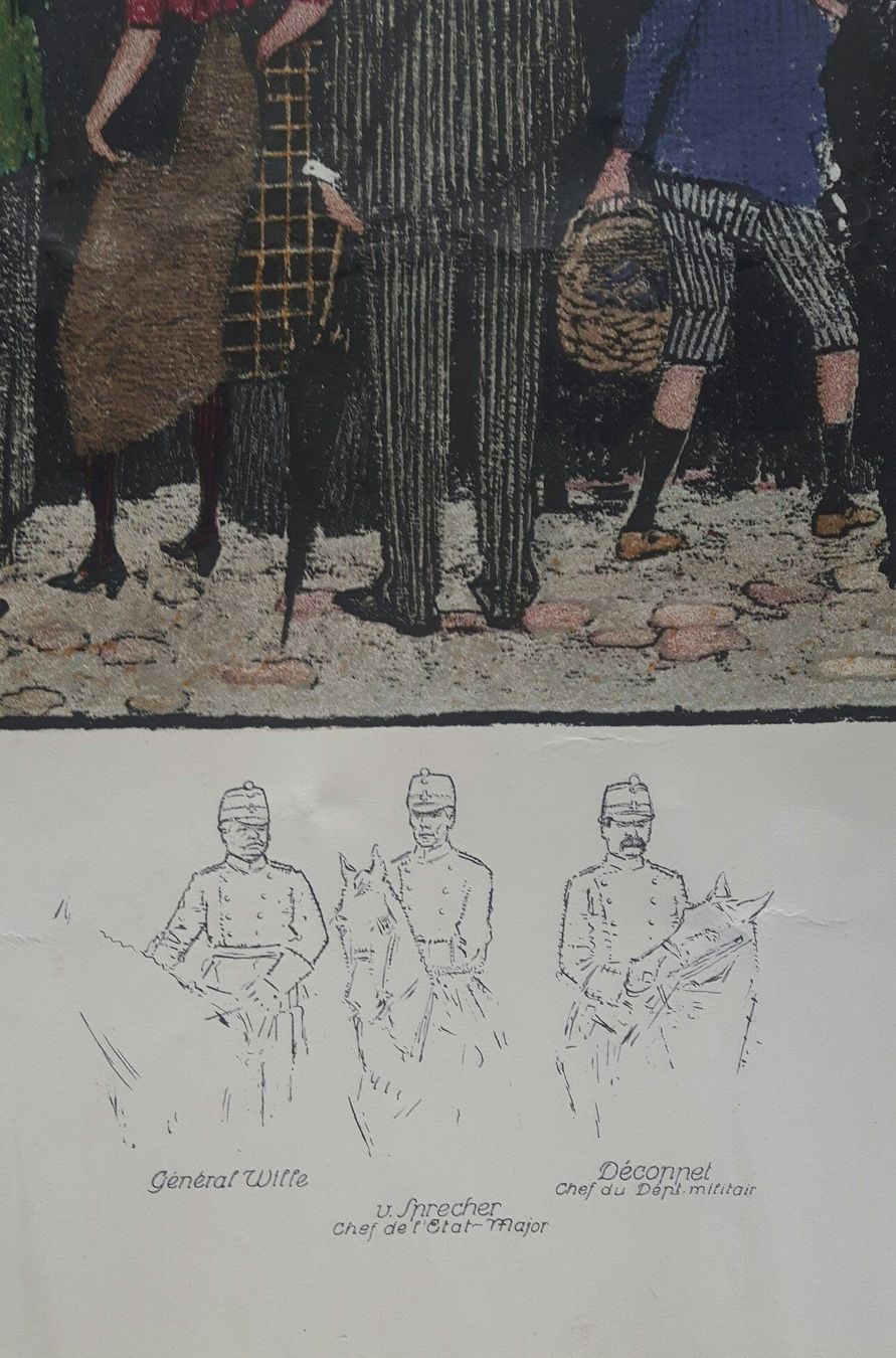 Grafica & Litografie: Alte Lithographie "Défilé devant le pala – Usato da Grenchen venduto da Schlussliecht 2