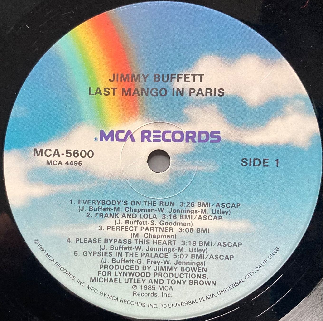 Dischi in vinile: JIMMY BUFFET - LAST MANGO IN PARIS – Usato da Poliez-Pittet venduto da Newtown-Records 3