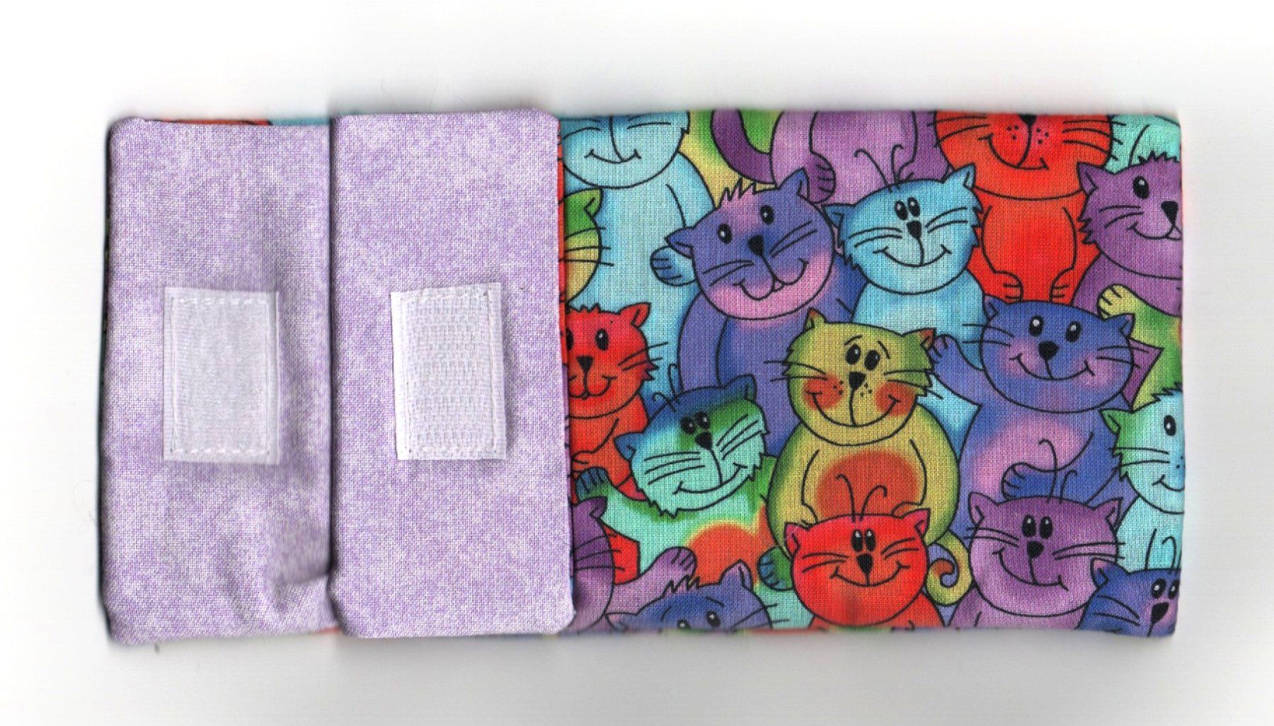 Altro in  Abbigliamento & Accessori: Brillenetui, Handyetui mit Katzen, Handarbeit – Nuovo (secondo la descrizione) da Kriens venduto da Kraeutergarten 1