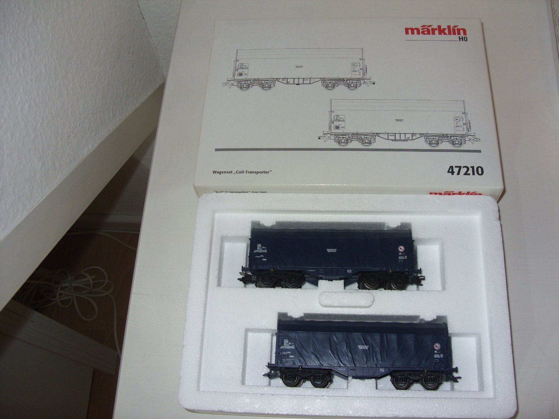 Märklin Modellini di ferrovie: Märklin H0  Walzstahlcoils SNCB  WS – Nuovo (secondo la descrizione) da Untersiggenthal venduto da Gumel50 1