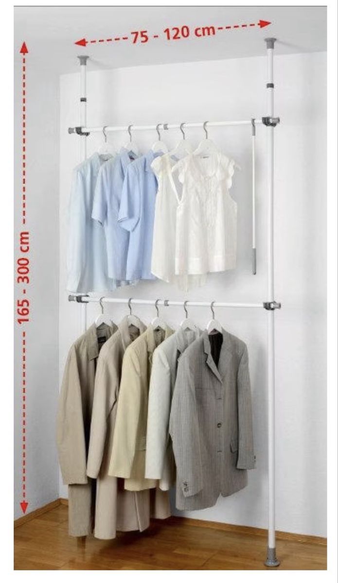 Wenko Garderobe: Wenko built-in / free standing wardrobe – Neu (gemäss Beschreibung) aus Zürich von ajoaxyz 1