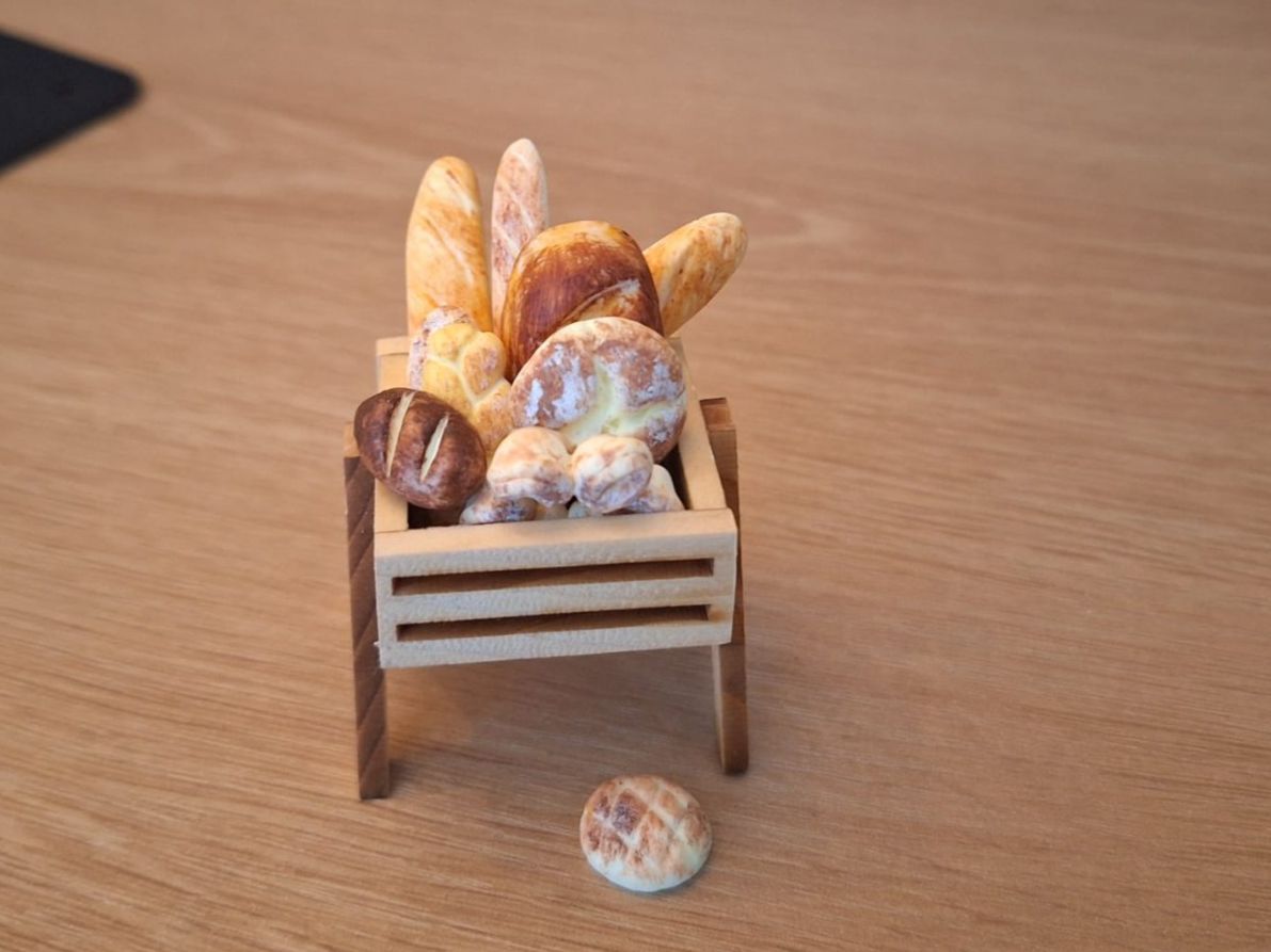 Case e mobili per bambole: Puppenhaus Brot Gestell – Nuovo (secondo la descrizione) da Zürich venduto da HandmadeTinyFood 3