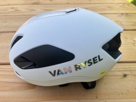 Fahrradhelm VAN RYSEL MIPS weiss Grösse M neu