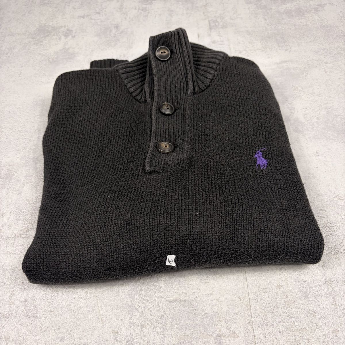 Ralph Lauren Maglioni & Felpe: Pull en Maille Noire Polo Ralph Lauren - Taille XS – Usato da Neuchâtel venduto da aliceguins 8