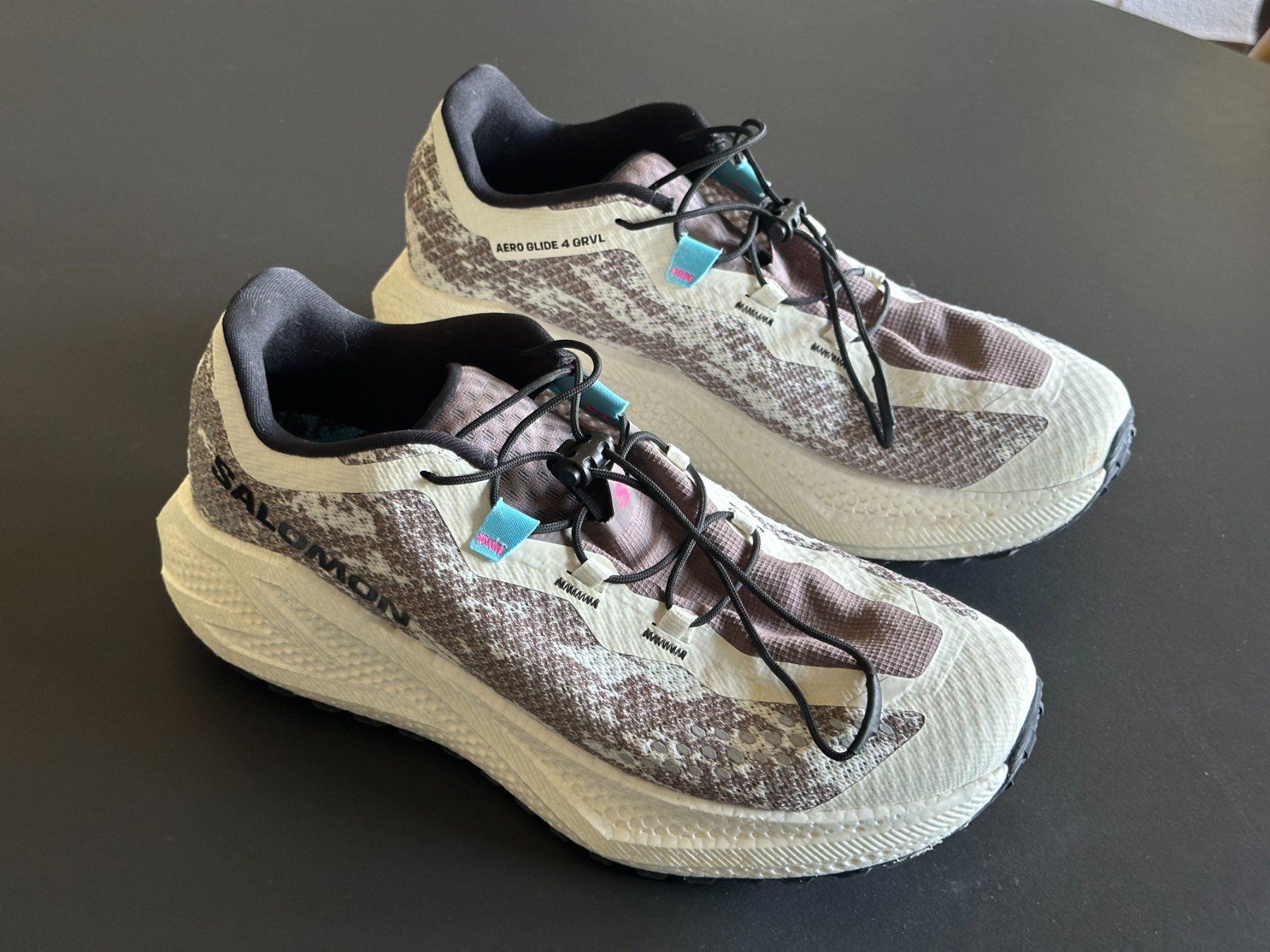 Salomon Scarpe da uomo: Salomon AERO GLIDE 4 GRVL 1x-getragen – Nuovo (secondo la descrizione) da Mollis venduto da Aanja5