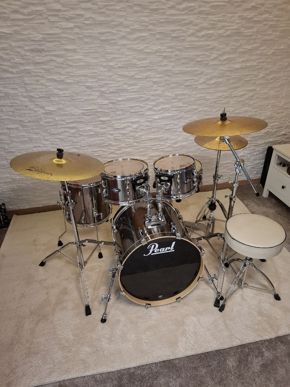 Strumenti musicali: Schlagzeug Pearl Vision  – Usato da Luzern venduto da Remo610 3