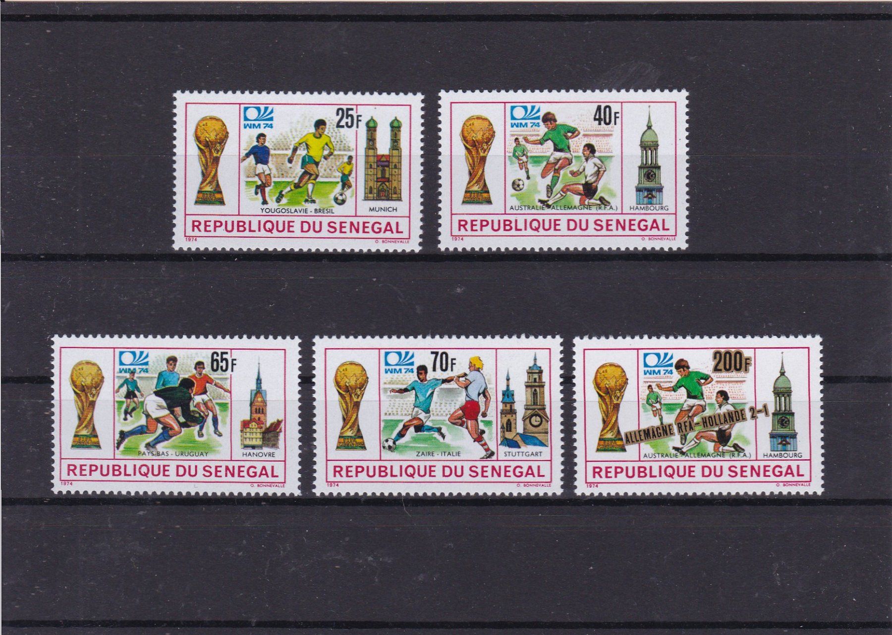 Tutti i francobolli: SENEGAL 1974 – Nuovo (secondo la descrizione) da Gretzenbach venduto da Sikim