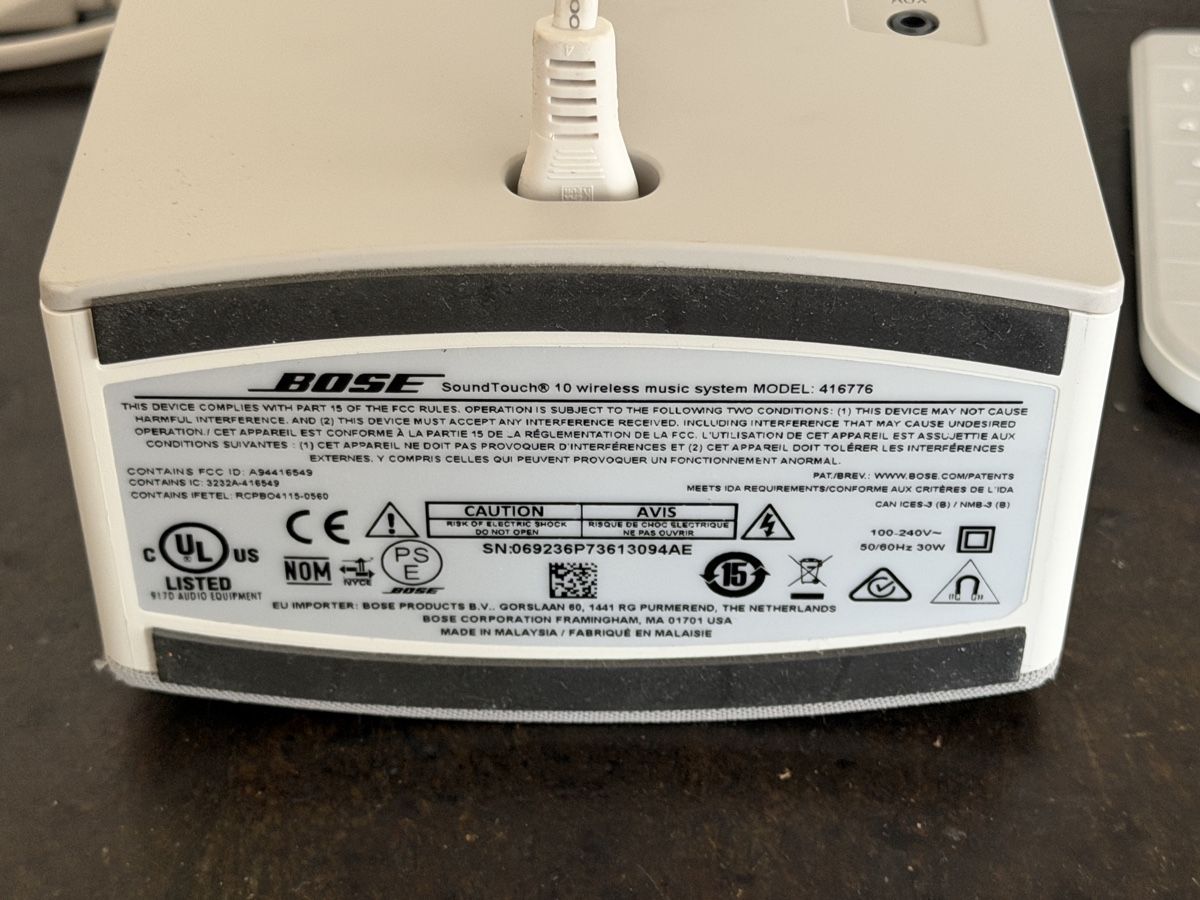Casse acustiche: Bose SoundTouch 10 Wireless Music – Usato da Ilanz venduto da itz.me.samy 1