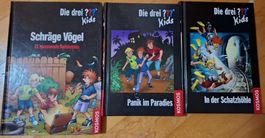 3x Die drei Fragezeichen ??? Kids Bücher