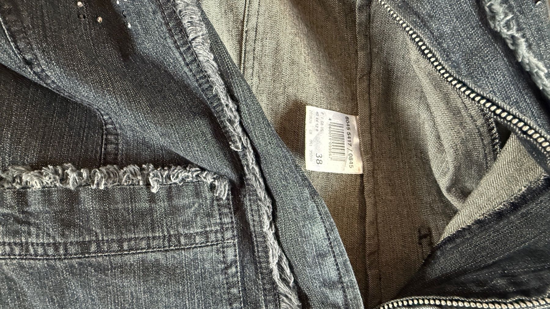 Gil Bret Giacche: Jeans Jacke Gil Bret mit Glitzer – Usato da Samedan venduto da Gischpel25 4