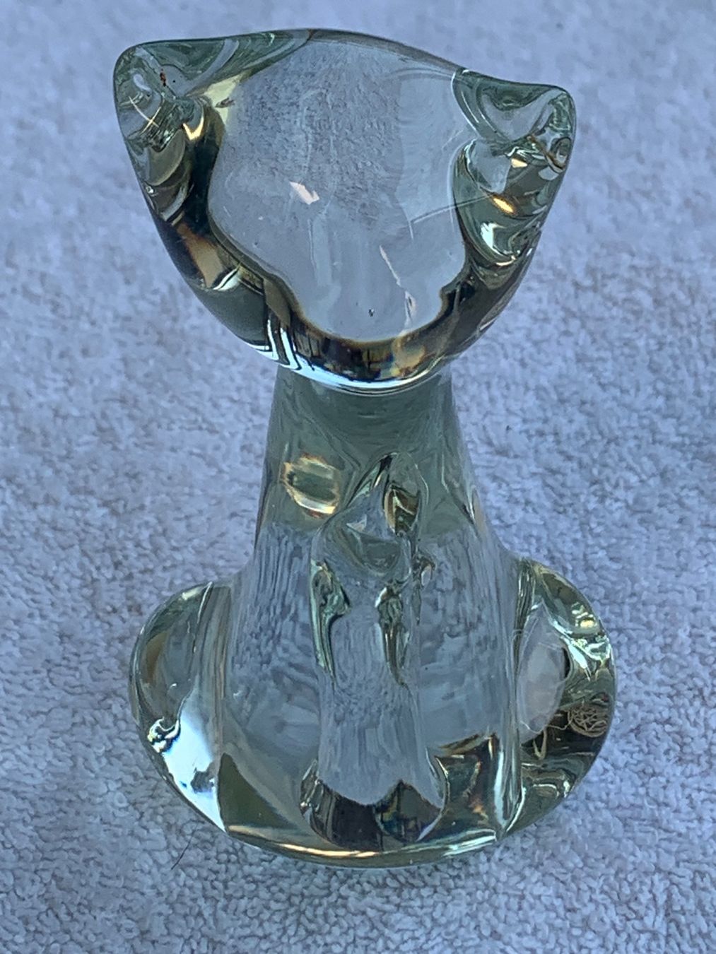 Statuette: Glas - Katze – Usato da Wangen b. Olten venduto da Finolino28 2