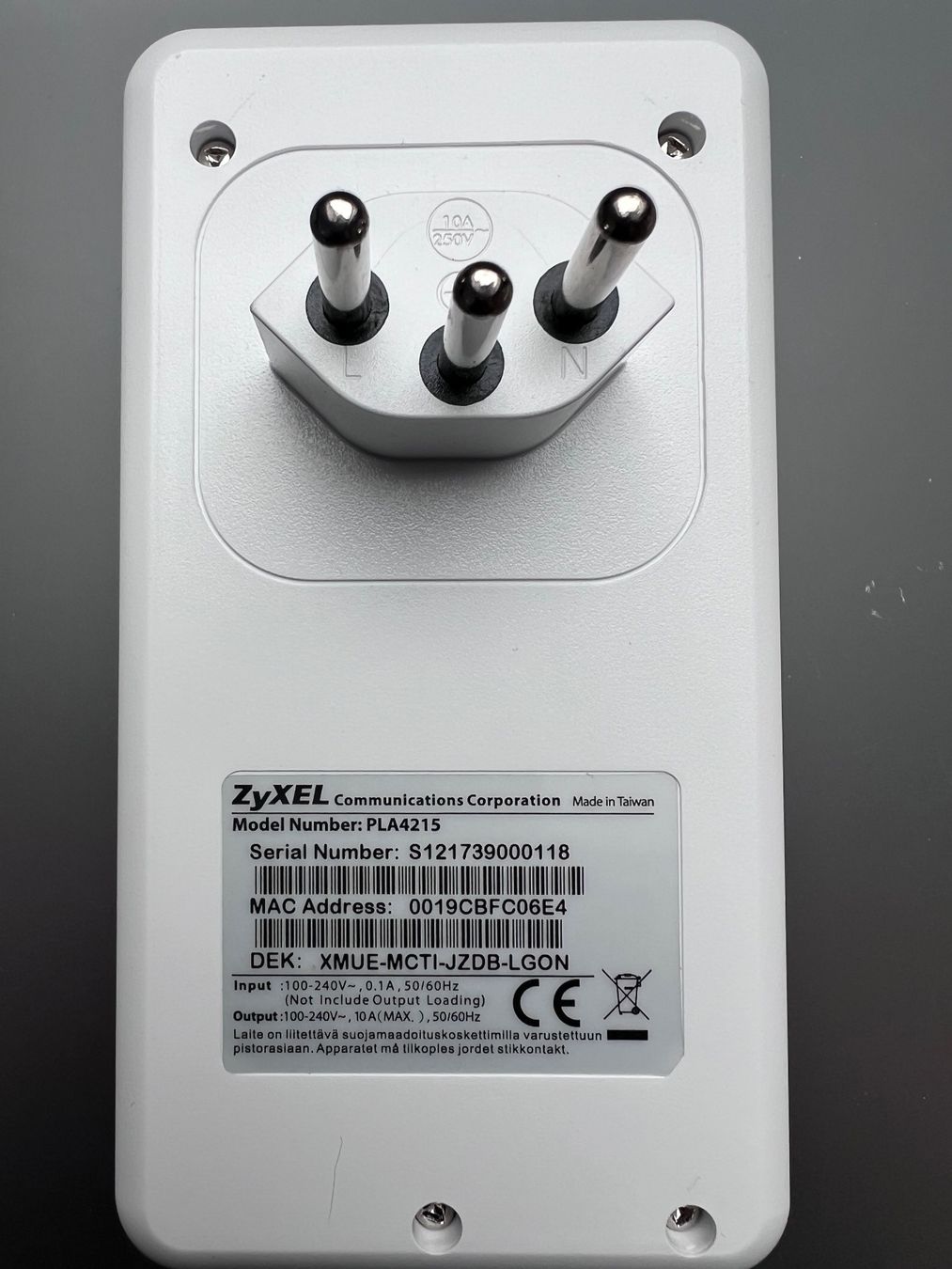 Zyxel Laufwerke & Adapter: Zyxel Powerline-Adapter - PLA4215 / 2 Stück – Gebraucht aus Root von Tech-Nick 2