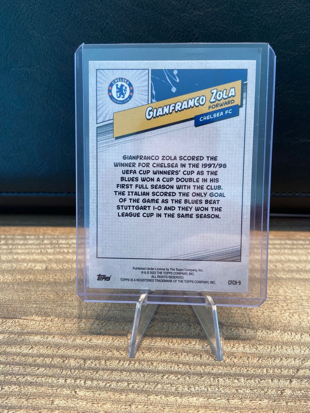 Topps Sammelbilder & Trading cards: Gianfranco Zola 40/50 – Gebraucht aus Dagmersellen von dav_b656 1
