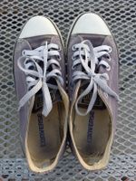 Converse All Star Sneaker blau flach gebrauchter Zustand