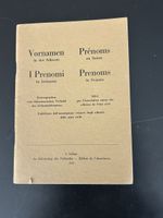 Vornamen in der Schweiz 1945