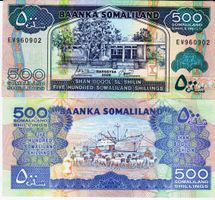 SOMALILAND 500 SHILLINGS 2006 (UNC)