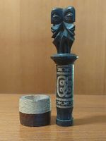 boîte à médicaments traditionnelle Batak à Sumatra Indonésie