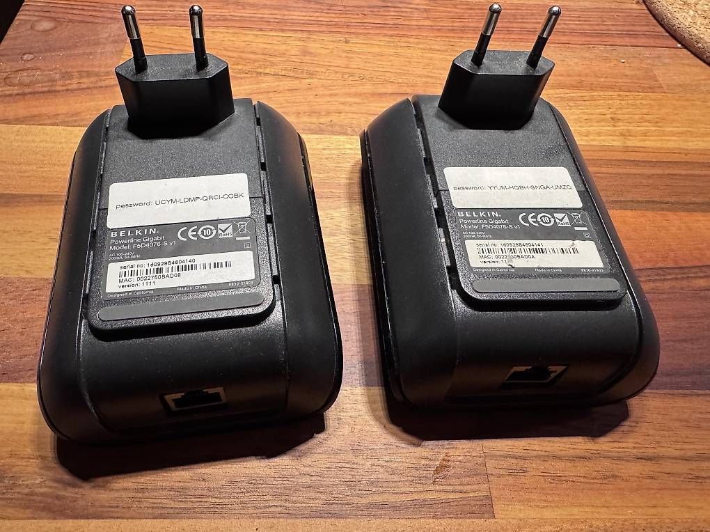 Unità & Adattatore: Belkin Powerline Gigabit – Usato da Reinach BL venduto da Enodel 2
