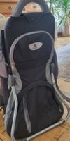 Kindertrage Vaude schwarz/grau,  Rucksack