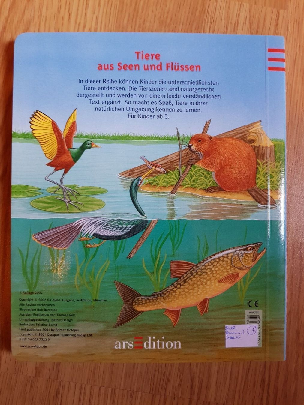 Libri: Buch Tiere aus Seen und Flüssen – Nuovo e nell'imballaggio originale da Schwarzenburg venduto da Flamingo07 1