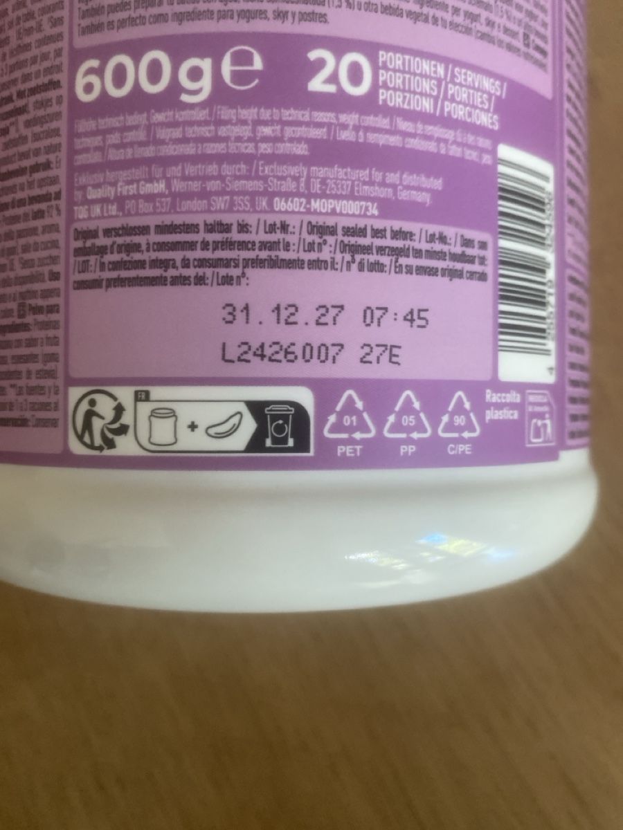More Nutrition Lebensmittel & Spezialitäten: Protein Milkshake Style Maracuka Vanille – Gebraucht aus Basel von yul81 1