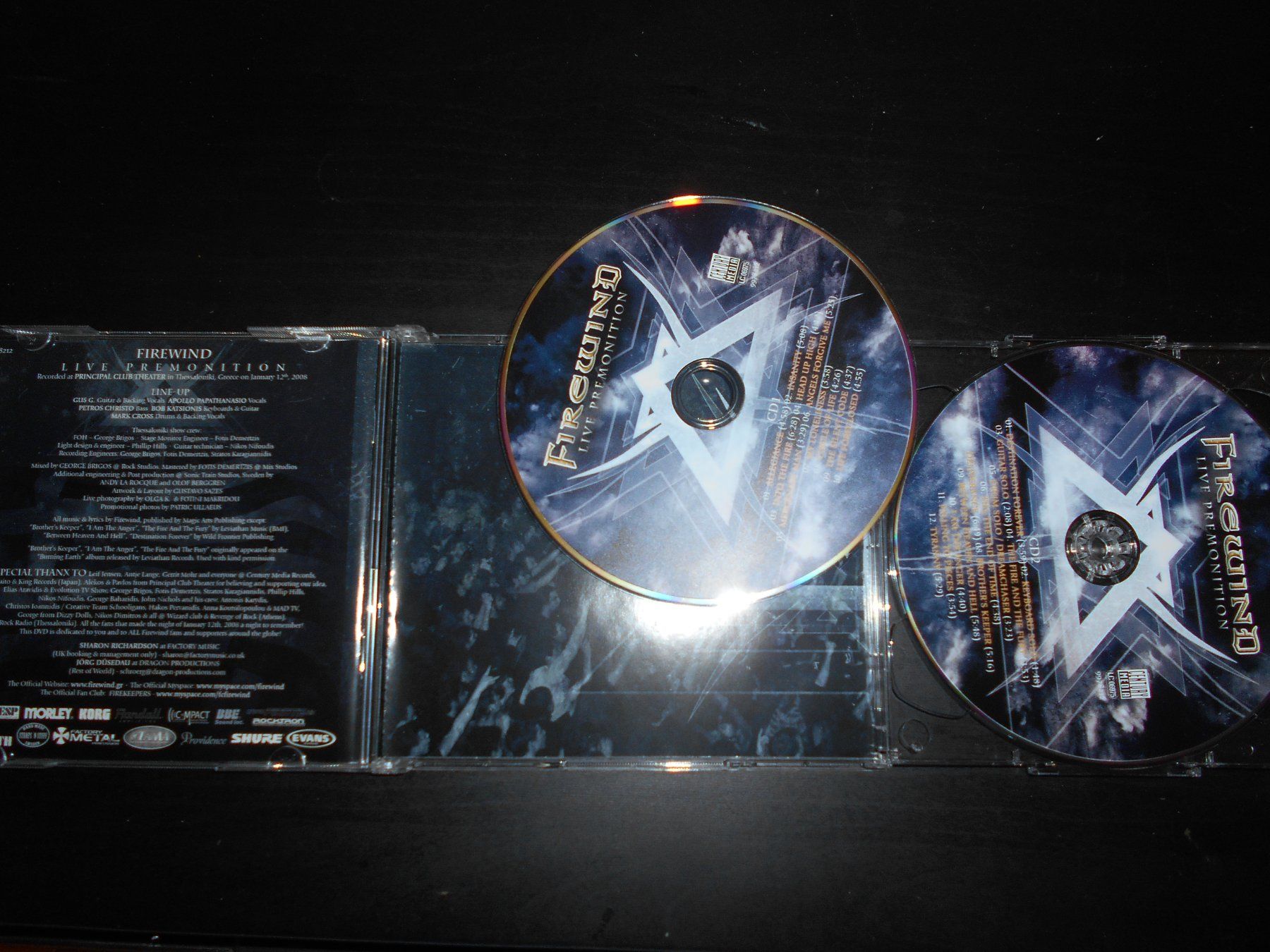 CDs: Firewind – Live Premonition / 2 CDs / 2008 – D'occasion à Aarberg par witchhunter01 2