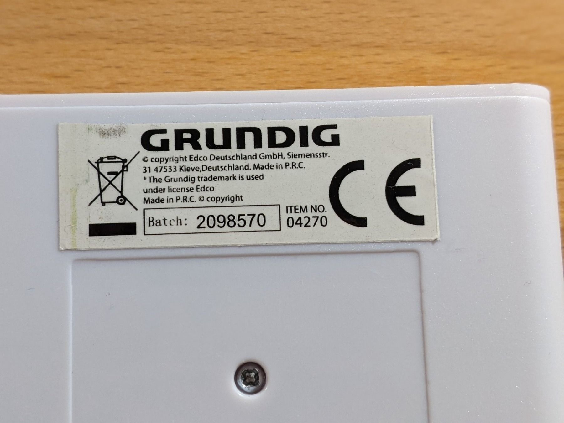 Grundig Lampen: lampe LED détecteur mouvements GRUNDIG – Neu (gemäss Beschreibung) aus Vessy von Avicci 6