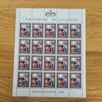 Kleinbogen Liechtenstein 1974