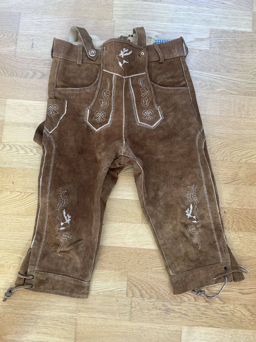 Pantaloni: Lederhosen-Set Gr. 46/M – Usato da Müntschemier venduto da tom_sv68 1